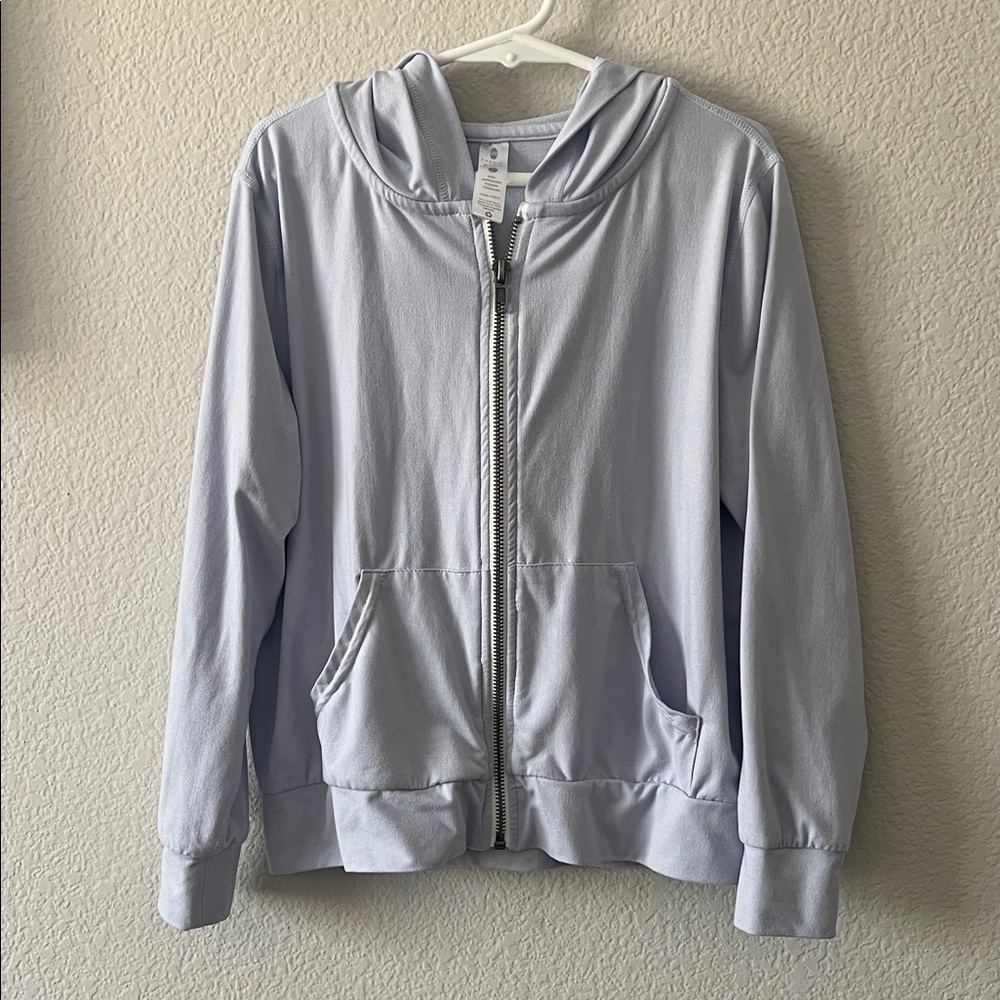 Fornia Kids Powder blue girls Zip-Up Hoodie